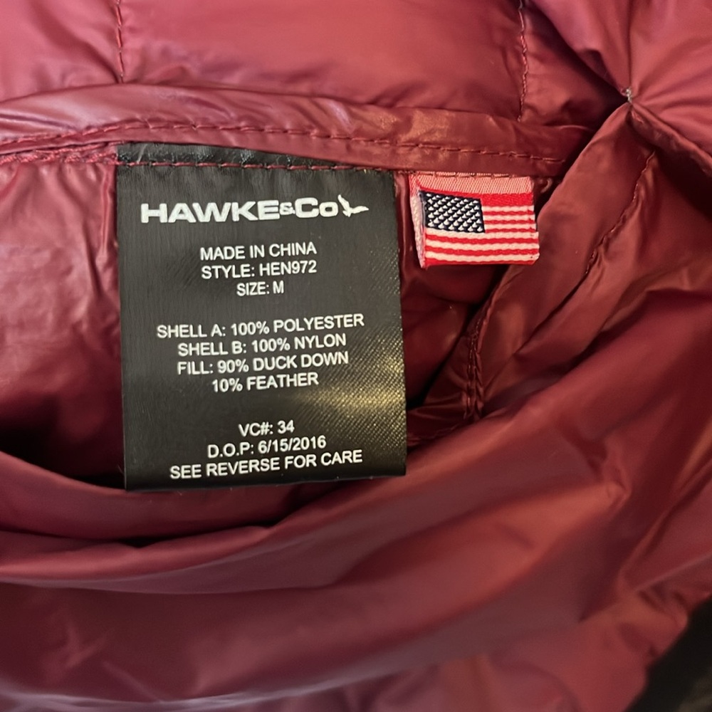 Reversible puffer plaid/maroon - Picture 5 of 5